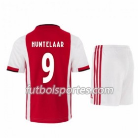 Camisetas AFC Ajax Klaas-Jan Huntelaar 9 Niños Primera Equipacion 2019/2020